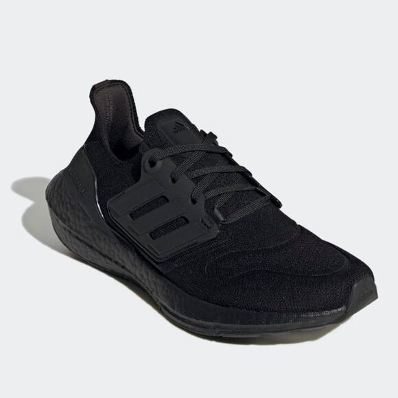 Adidas Womens 10 Core Black Ultraboost Running Shoes Athletic Gym Workout LB13-3 - Picture 1 of 7